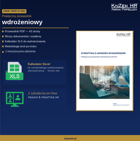 Pakiet 3: Gotowi na Dyrektywę – Pakiet PRO